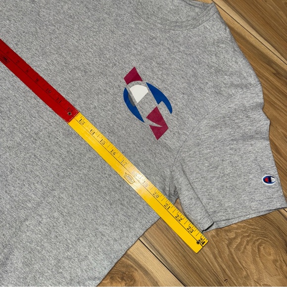 Vintage 1950s Champion Running Man Jersey T Shirt Striped Sleeves Sale - Picture 5 of 8